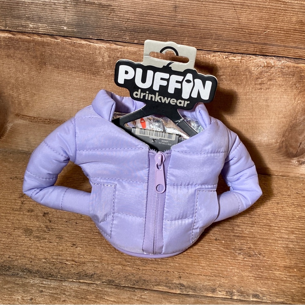 Puffer Can & Bottle Insulated Jacket - NWT